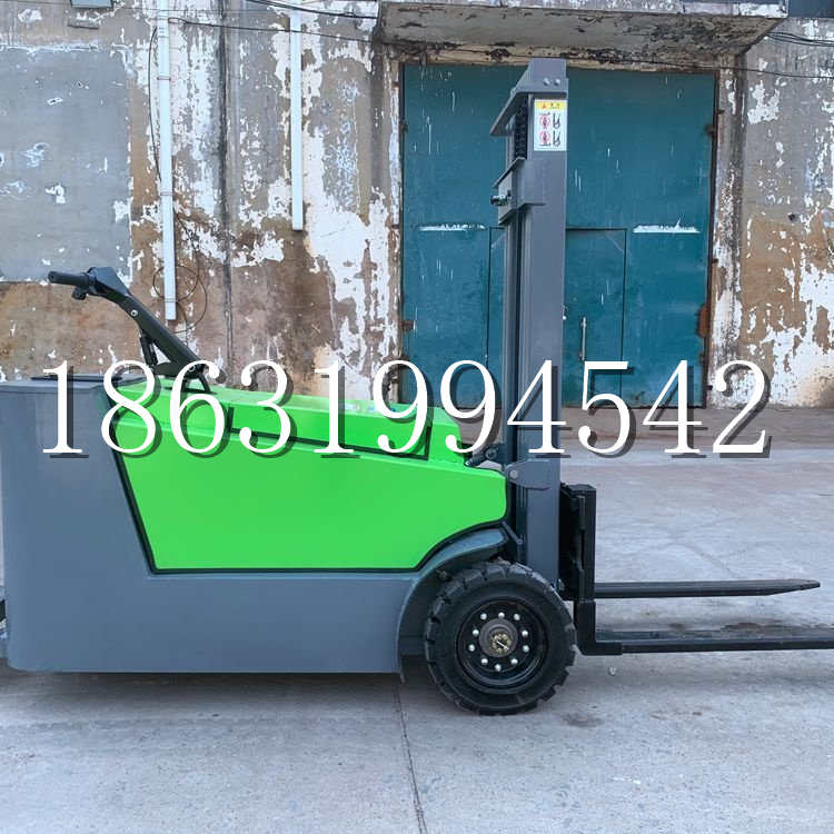 雁江区小型电动叉车1吨2吨步行站驾式电瓶堆高充电装卸车液压升降车铲车
