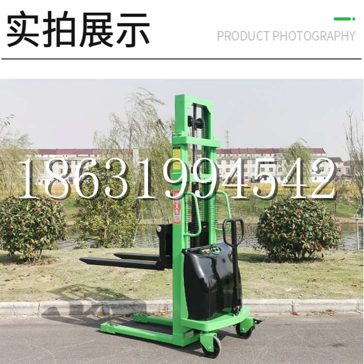 雁江区电动叉车堆高车液压铲车电瓶1吨2吨站驾步行式小型全自动叉车